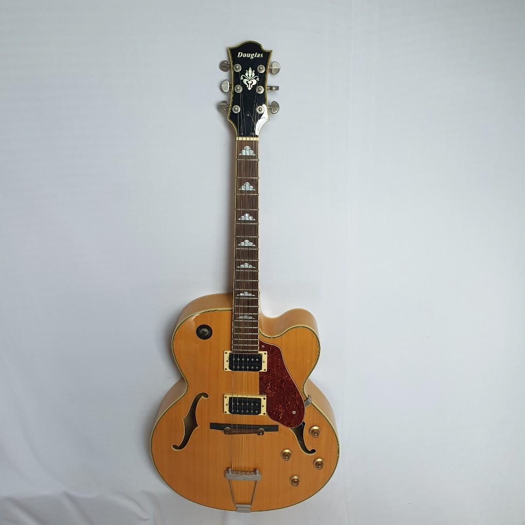 Douglas hollow body guitar store