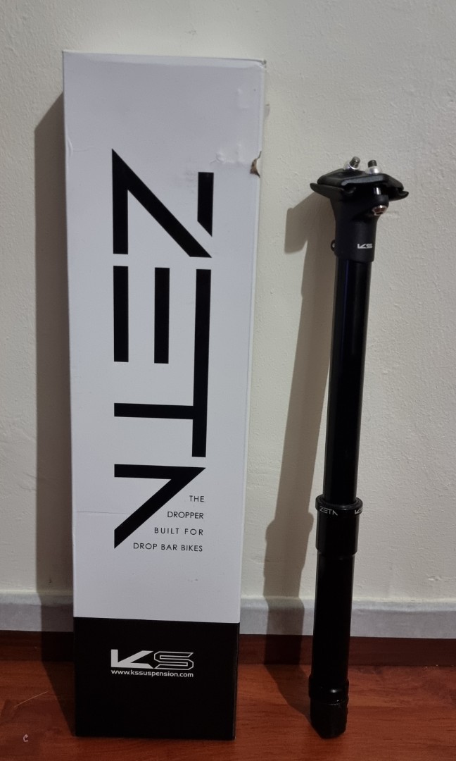 Gravel bike KS dropper seatpost 35mm travel, Sports Equipment, Bicycles