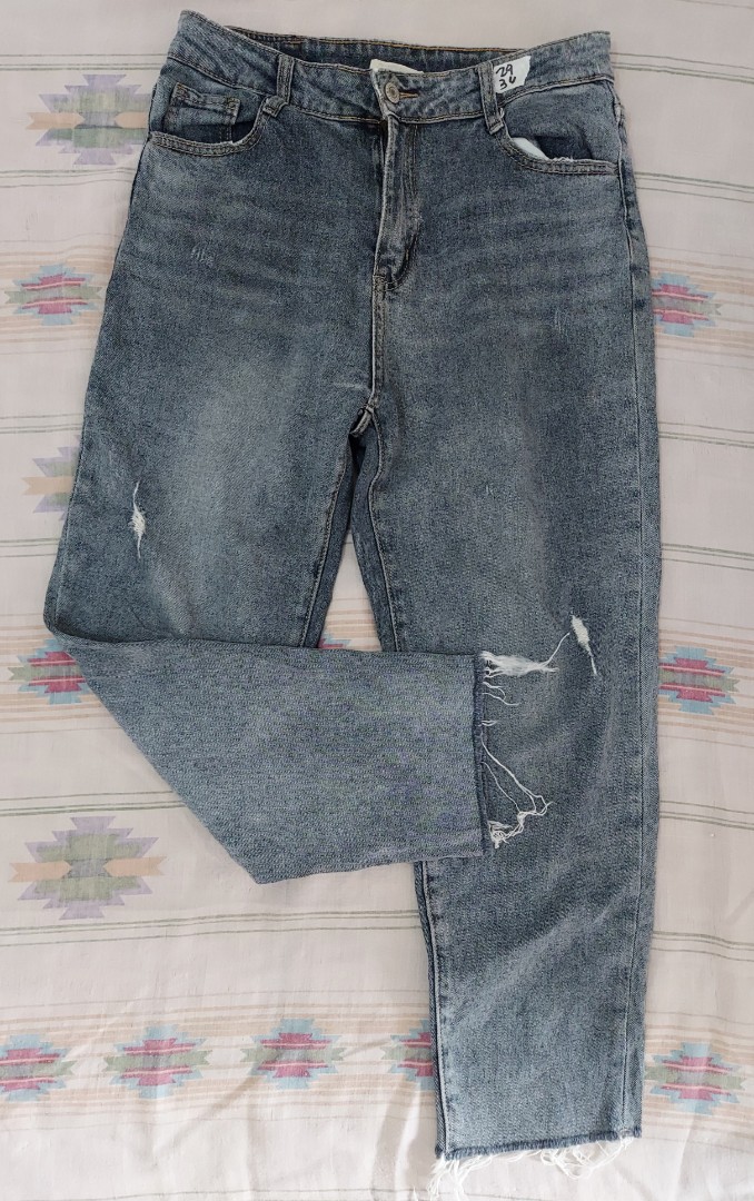 /Black/Gray color jeans, Women's Fashion, Bottoms, Jeans on Carousell