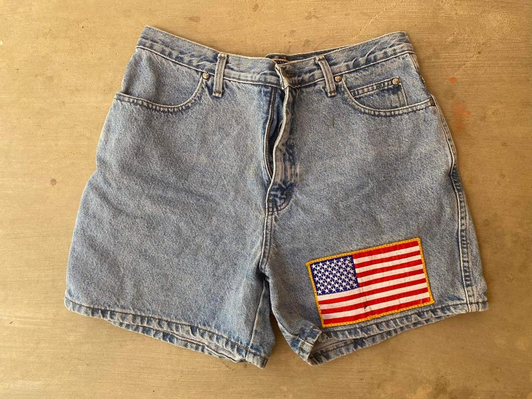 Harley davidson jean shorts sale