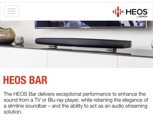 Heos bar airplay online