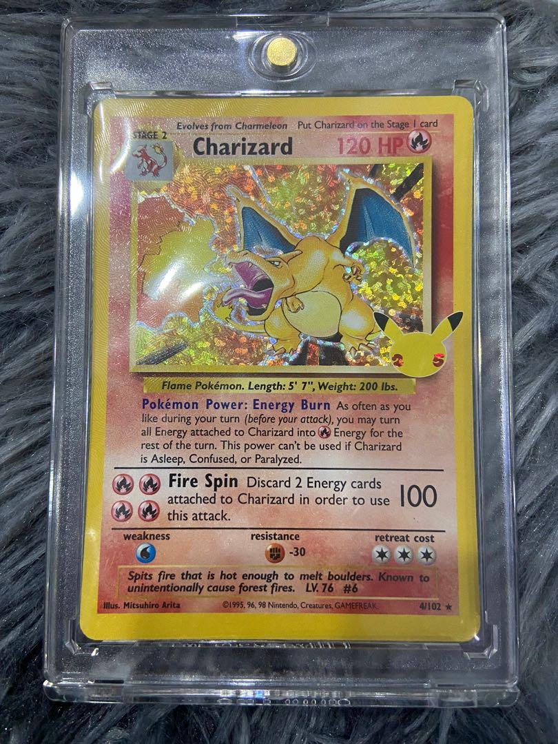 Toys & Hobbies Pokemon Celebrations 25th Anniversary Charizard Classic