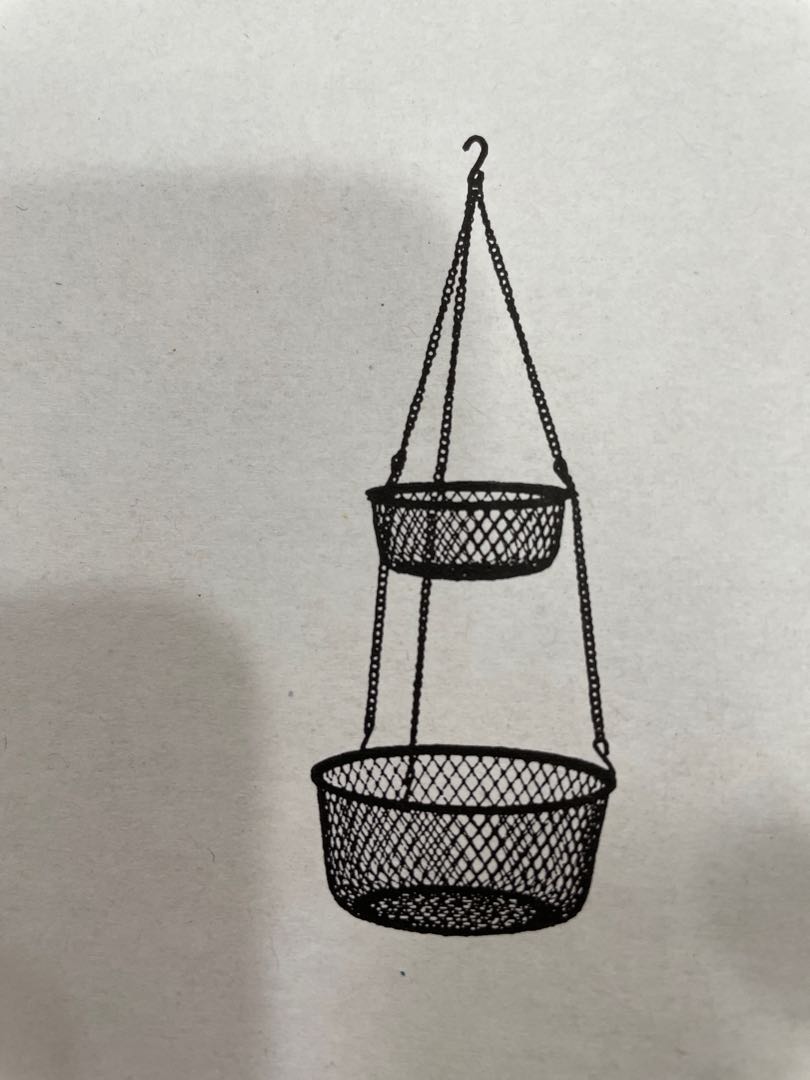 IKEA hanging basket, Furniture & Home Living, Home Improvement & Organisation, Storage Boxes