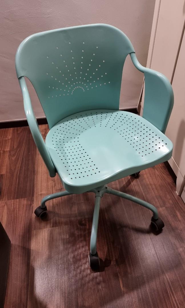Ikea metal hotsell desk chair