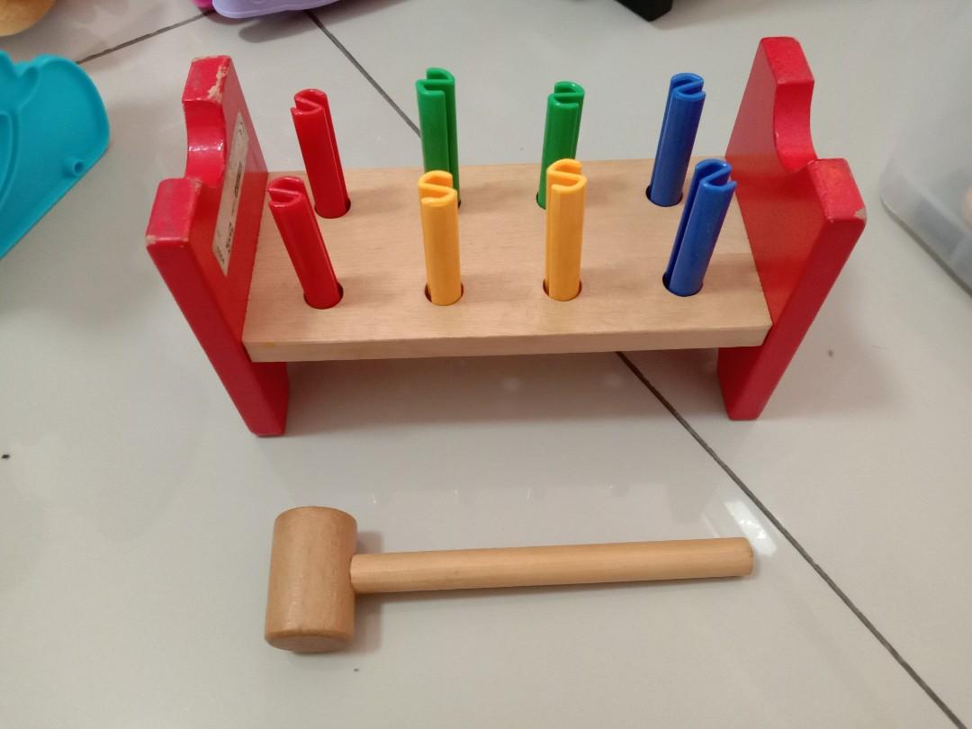 IKEA Toy hammering block