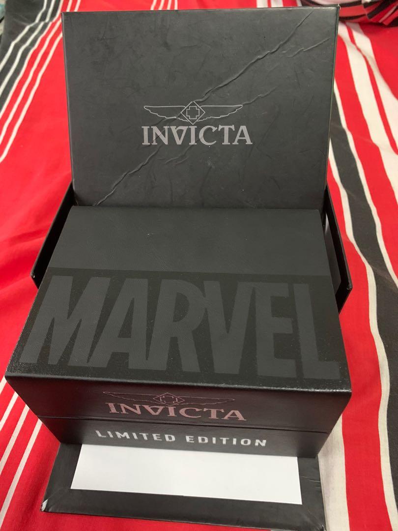 Invicta Marvel Black Panther Limited Edition Model 26802 Men s