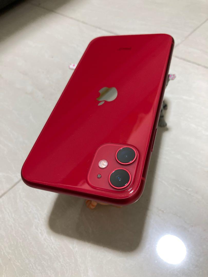 新品電池 iPhone 11 (PRODUCT)RED 256GB SIMフリー
