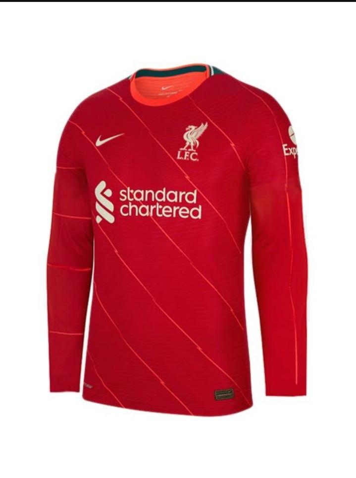 Liverpool long sleeve deals jersey