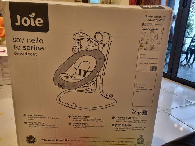 Joie say hello to sales serina