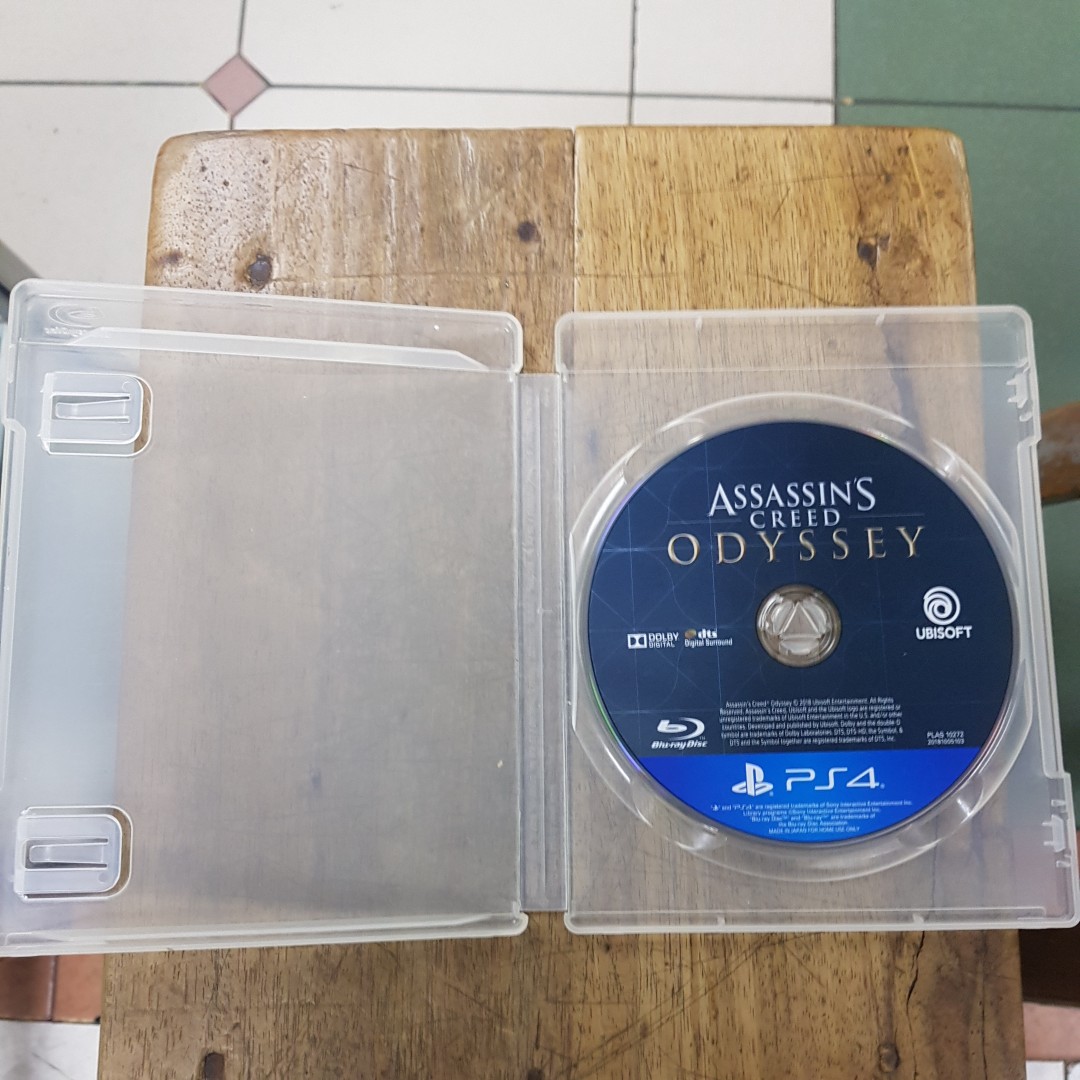 Kaset Ps4 Assassins Creed Odyssey Region 3 Video Game Game Di Carousell