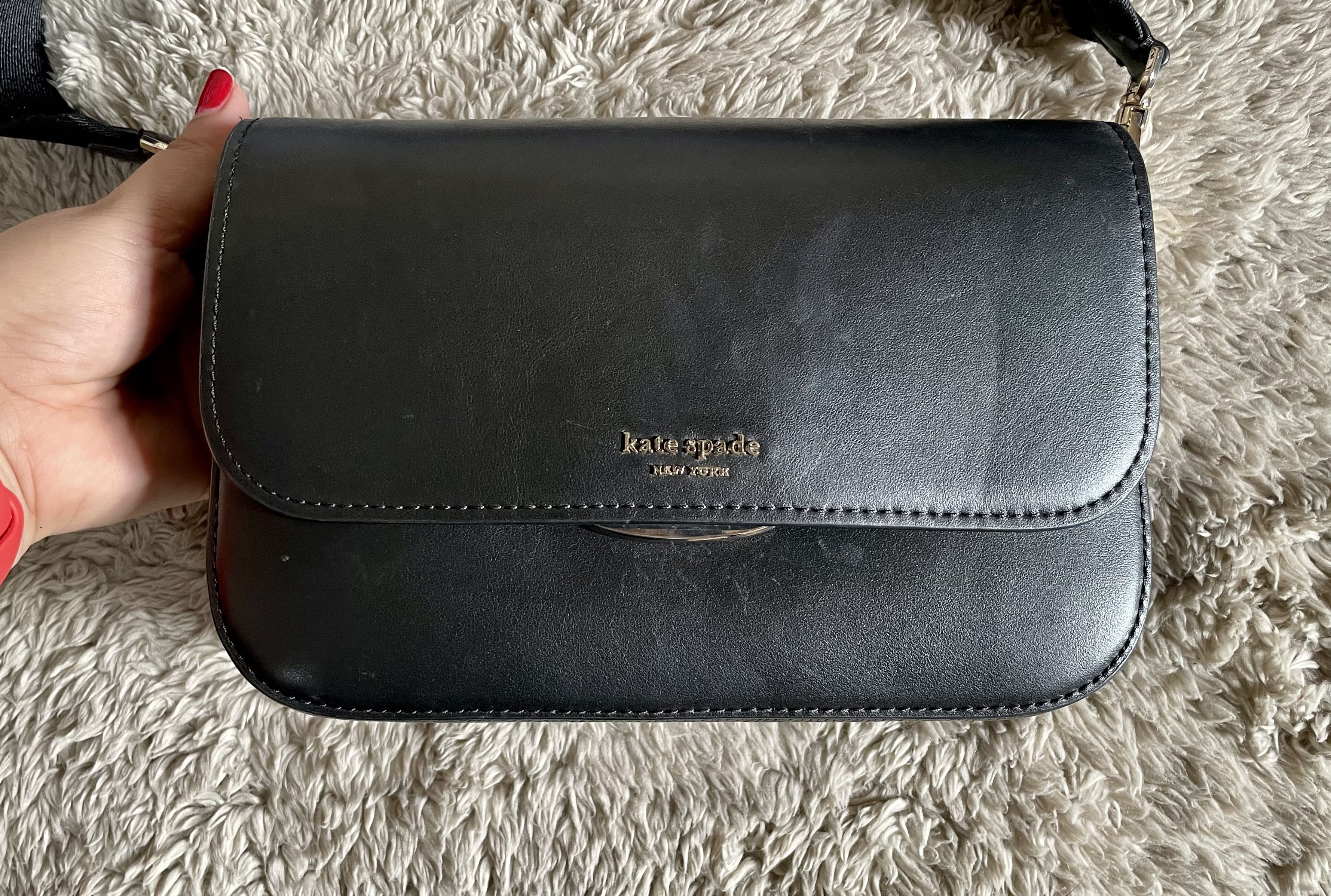 Kate spade leather buddie, Women's Fashion, Bags & Wallets, Crossbody