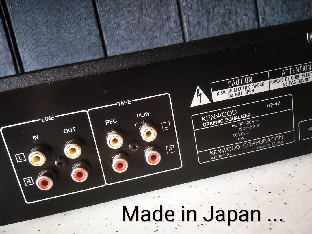 KENWOOD Equalizer Japan, Audio, Portable Music Players on Carousell