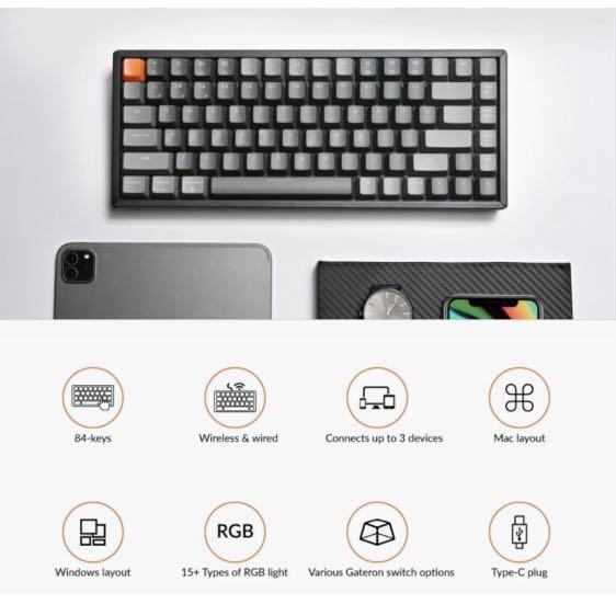 ORIGINAL Keychron K2 V2 , Computers & Tech, Parts & Accessories, Computer  Keyboard on Carousell