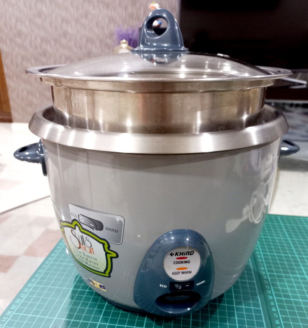 khind anshin rice cooker rc118m