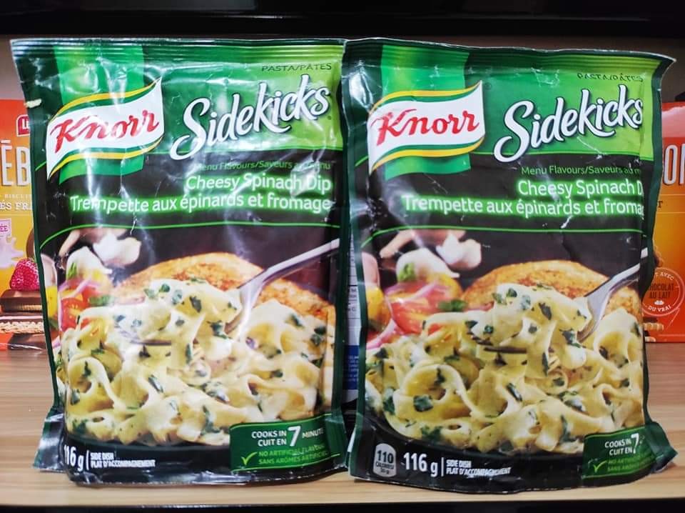 Knorr Sidekicks (Pasta) Cheesy Spinach Dip, Food & Drinks, Rice