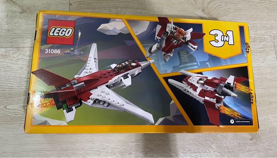 LEGO 31086 Creator 3 in 1 futuristic flyer set Hobbies Toys Toys Games on Carousell