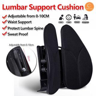 [FREE DELIVERY] Adjustable Lumbar Spinal Back Support Ergonomic Car Seat Cushion