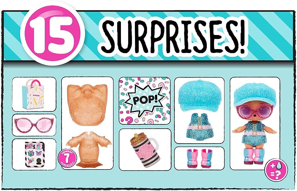 Surprise confetti hotsell pop collectible dolls