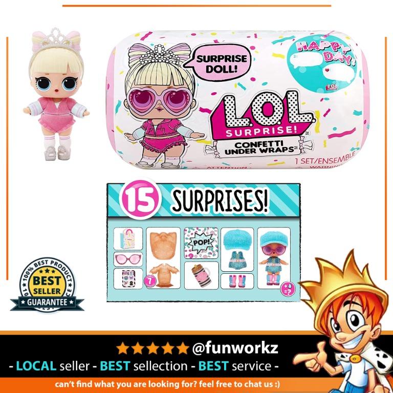 Toys Lol Surprise Confetti Pop Amazon LOL Surprise Confetti Reveal