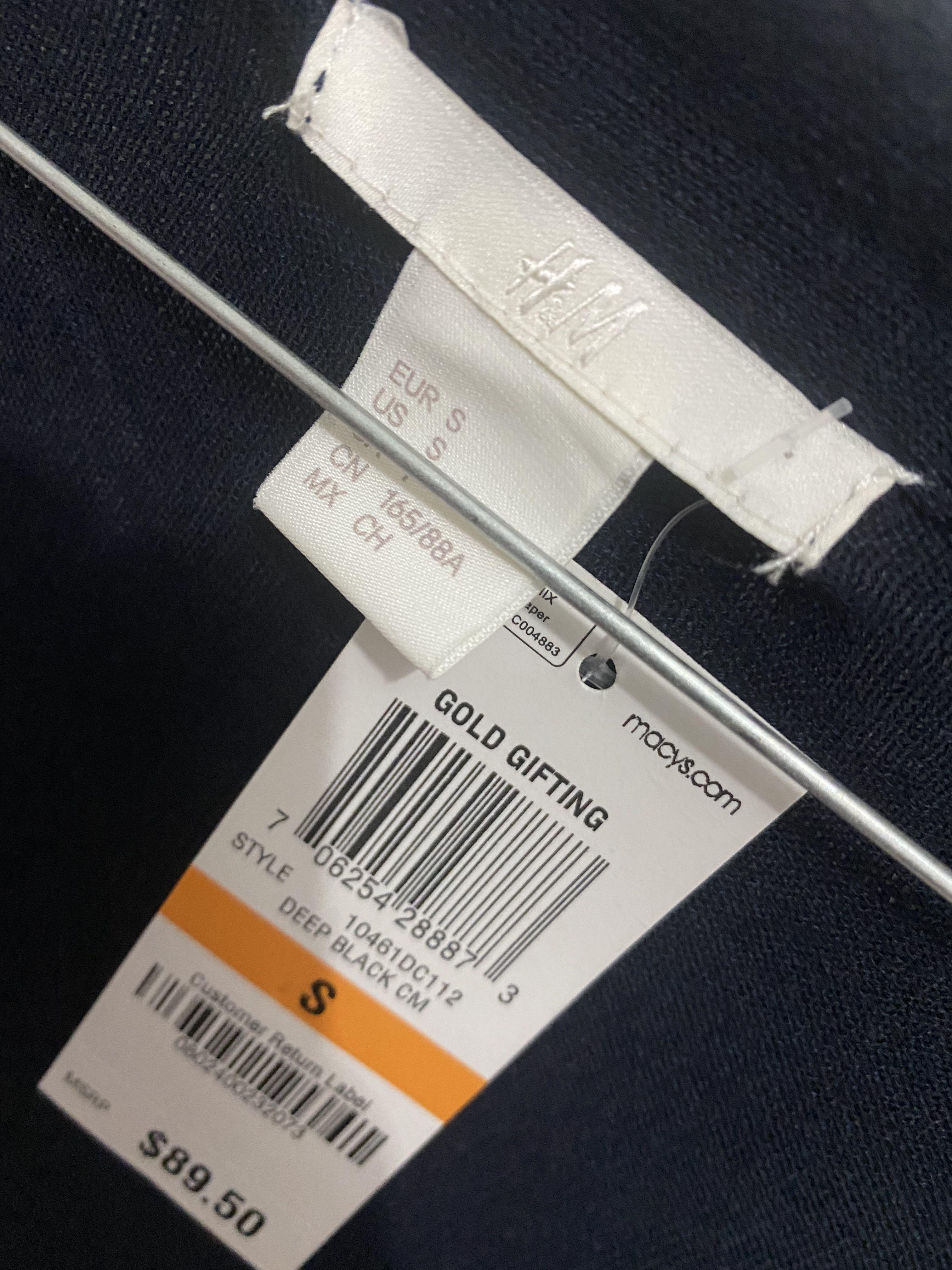 Long Cardigan Hnm Navy, Fesyen Wanita, Pakaian Wanita, Baju ...