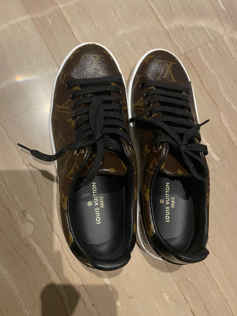 LOUIS VUITTON⚡️"Frontrow" Degrade Ombre Monogram Leather Sneaker  37 / 7US MS0260