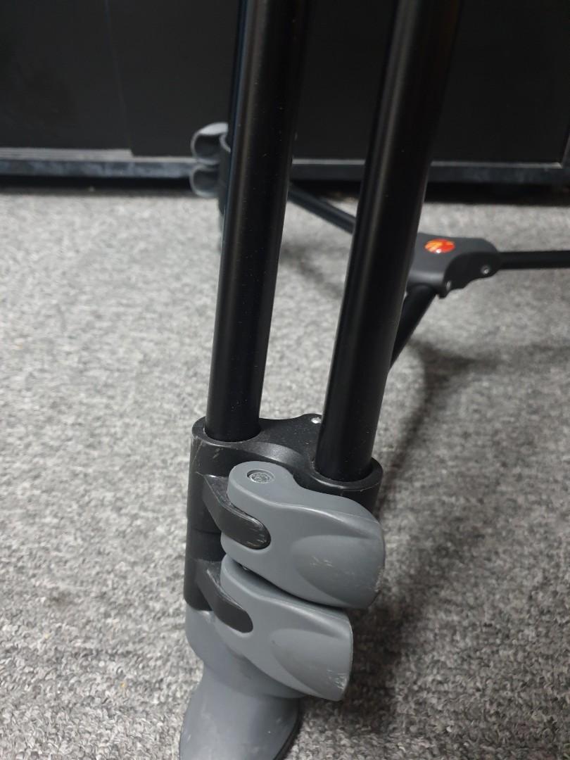 Manfrotto tripod legs with 75mm bowl leveler, Photography, Photography