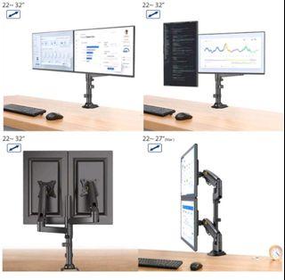 Monitor Stand Dual Arm