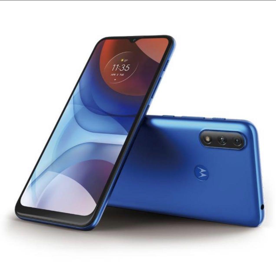 Motorola】moto E7i power智慧型手機(2G/32G/Android10/藍色), 手機及