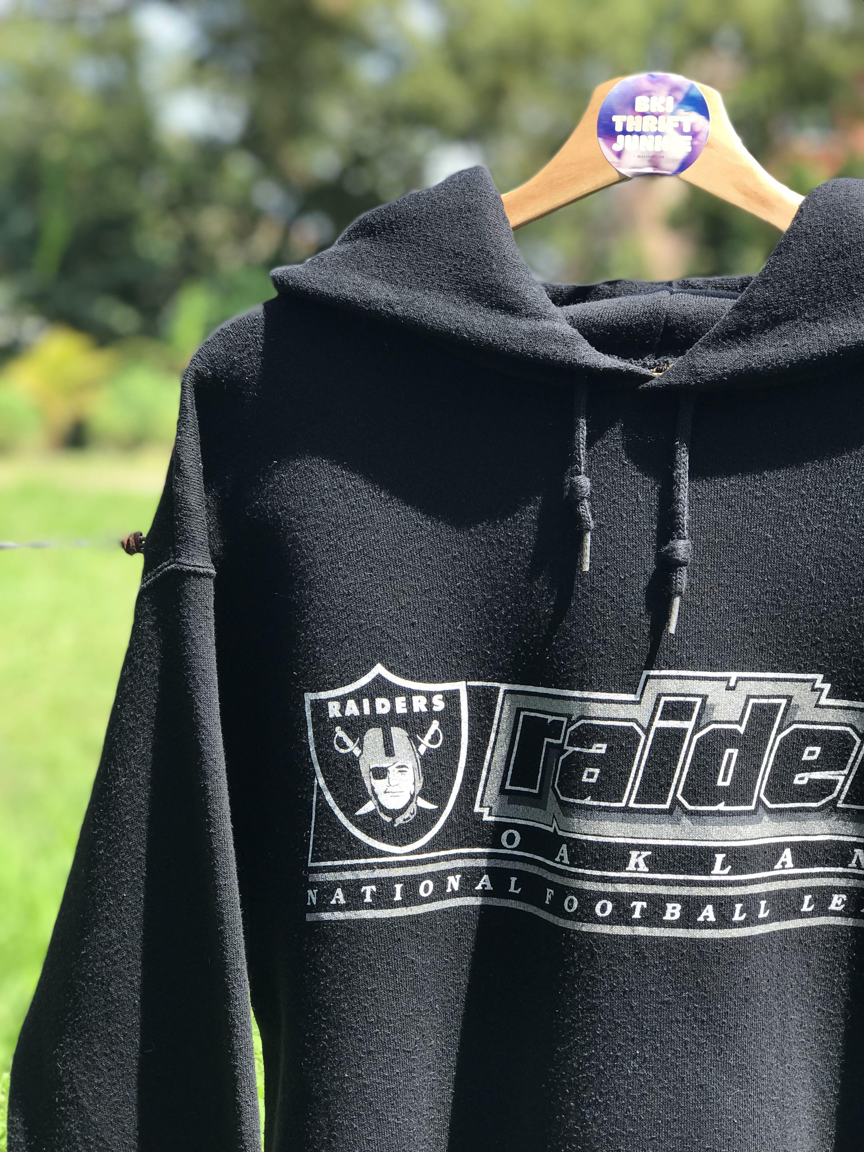 Vintage raiders hoodie shop