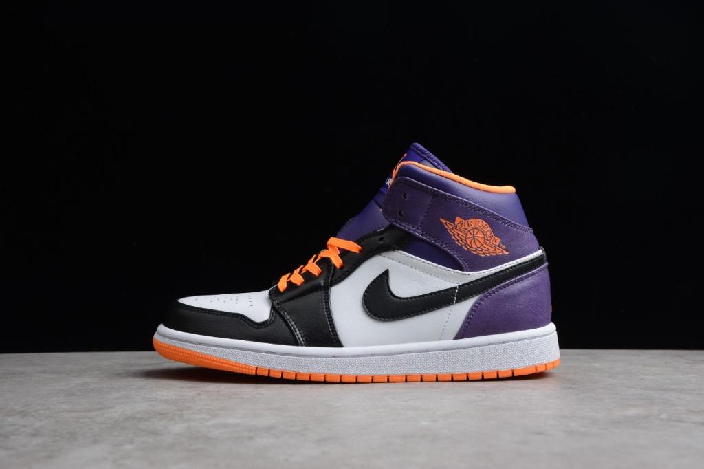 NIKE Air Jordan 1 Mid Phoenix Suns 554724 117 Euro 36 47.5