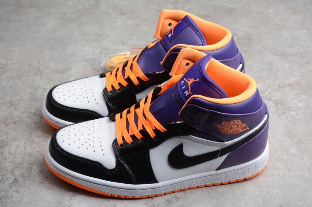 NIKE Air Jordan 1 Mid Phoenix Suns 554724 117 Euro 36 47.5