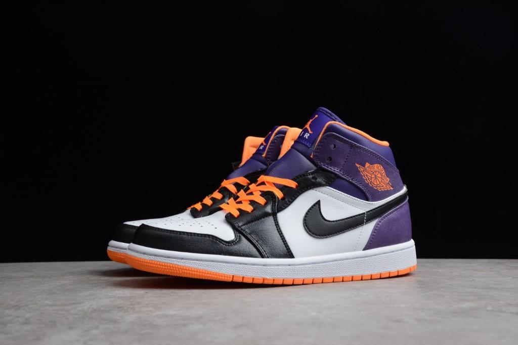 NIKE Air Jordan 1 Mid Phoenix Suns 554724 117 Euro 36 47.5