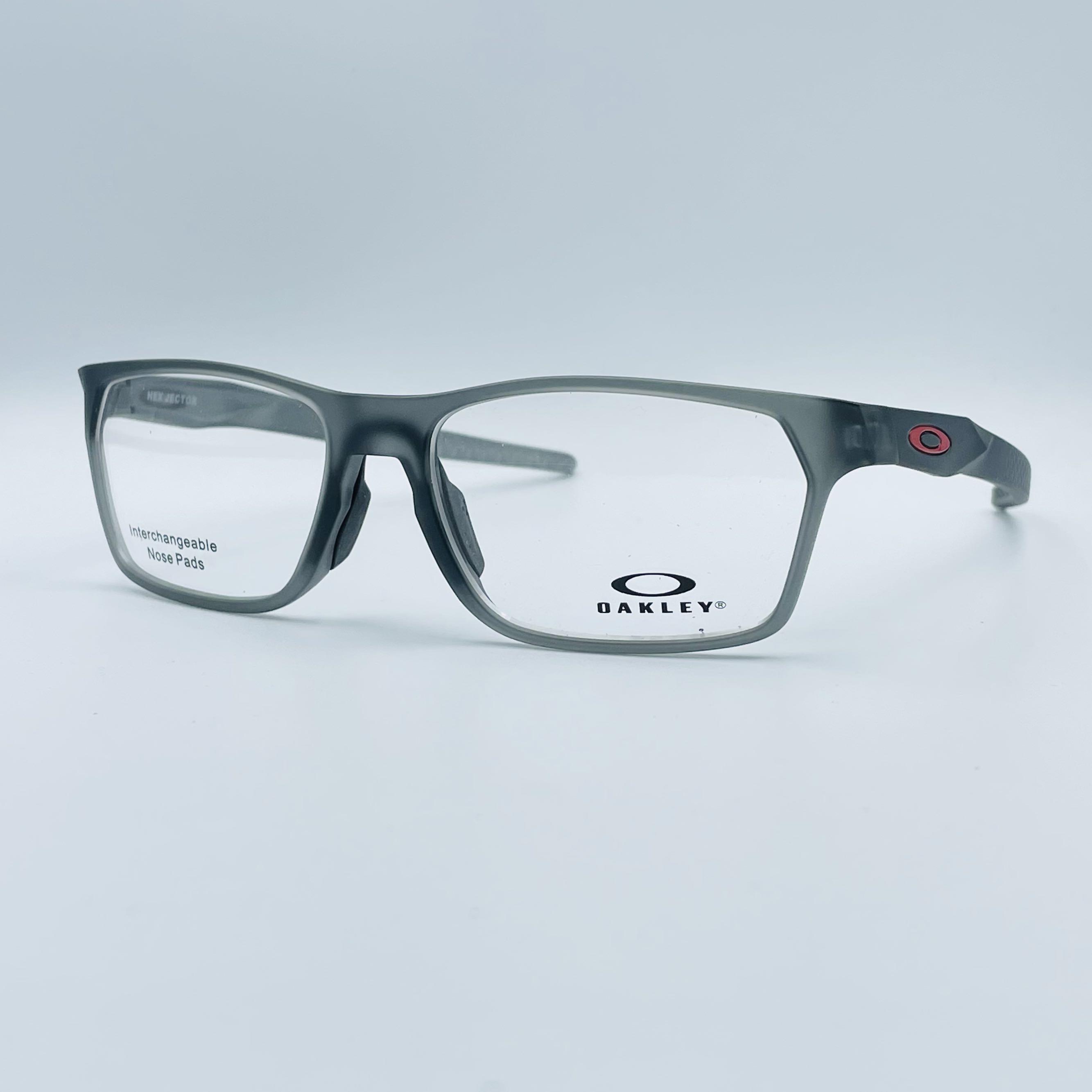 Oakley Hex Jector Satin Grey Smoke 55, 57, Men's Fashion, Watches &  Accessories, Sunglasses & Eyewear on Carousell