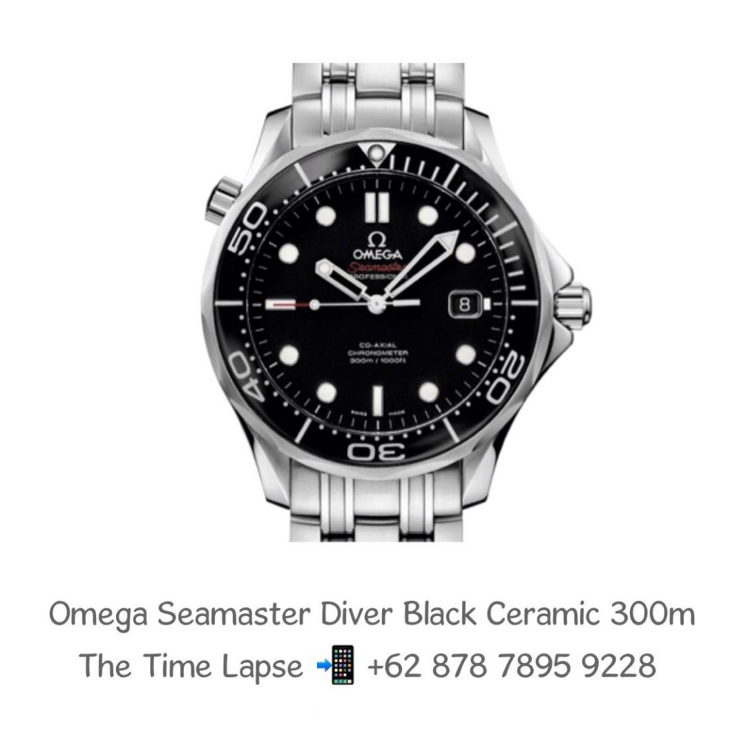 Omega Seamaster Diver Black Ceramic 