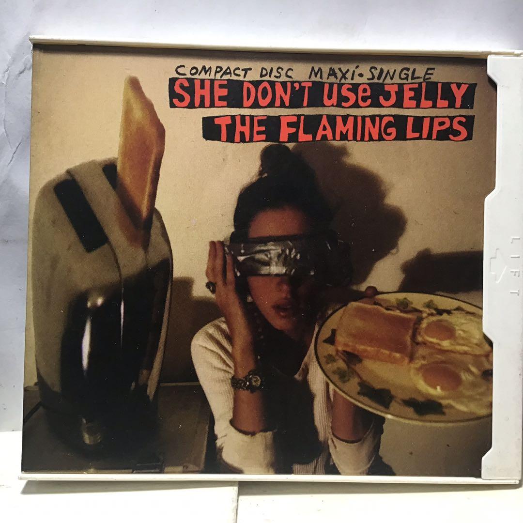 ORIGINAL PRESS Flaming Lips She Dont Use Jelly OOP CD SINGLE Anubis