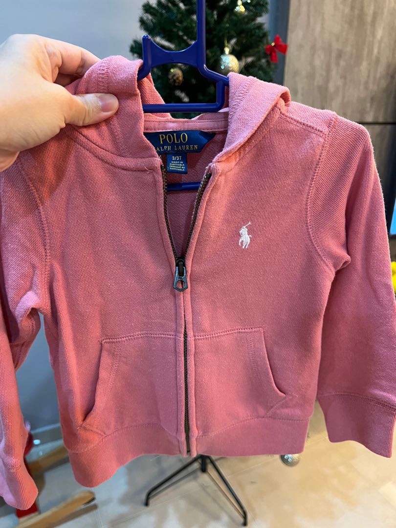 Polo jacket, Babies & Kids, Girls' Apparel, 1 to 3 Years on Carousell