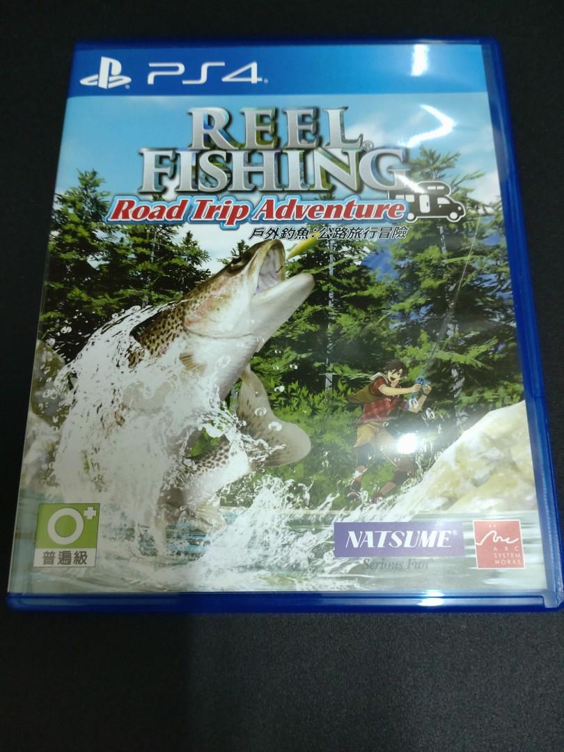 PS4 99.9成新戶外釣魚公路旅行冒險中文版行貨Reel Fishing Road Trip