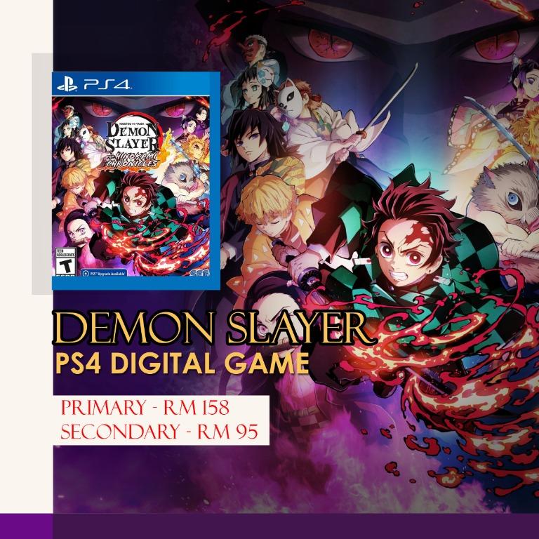 PS4/PS5 Demon Slayer: Kimetsu no Yaiba, Video Gaming, Video Games