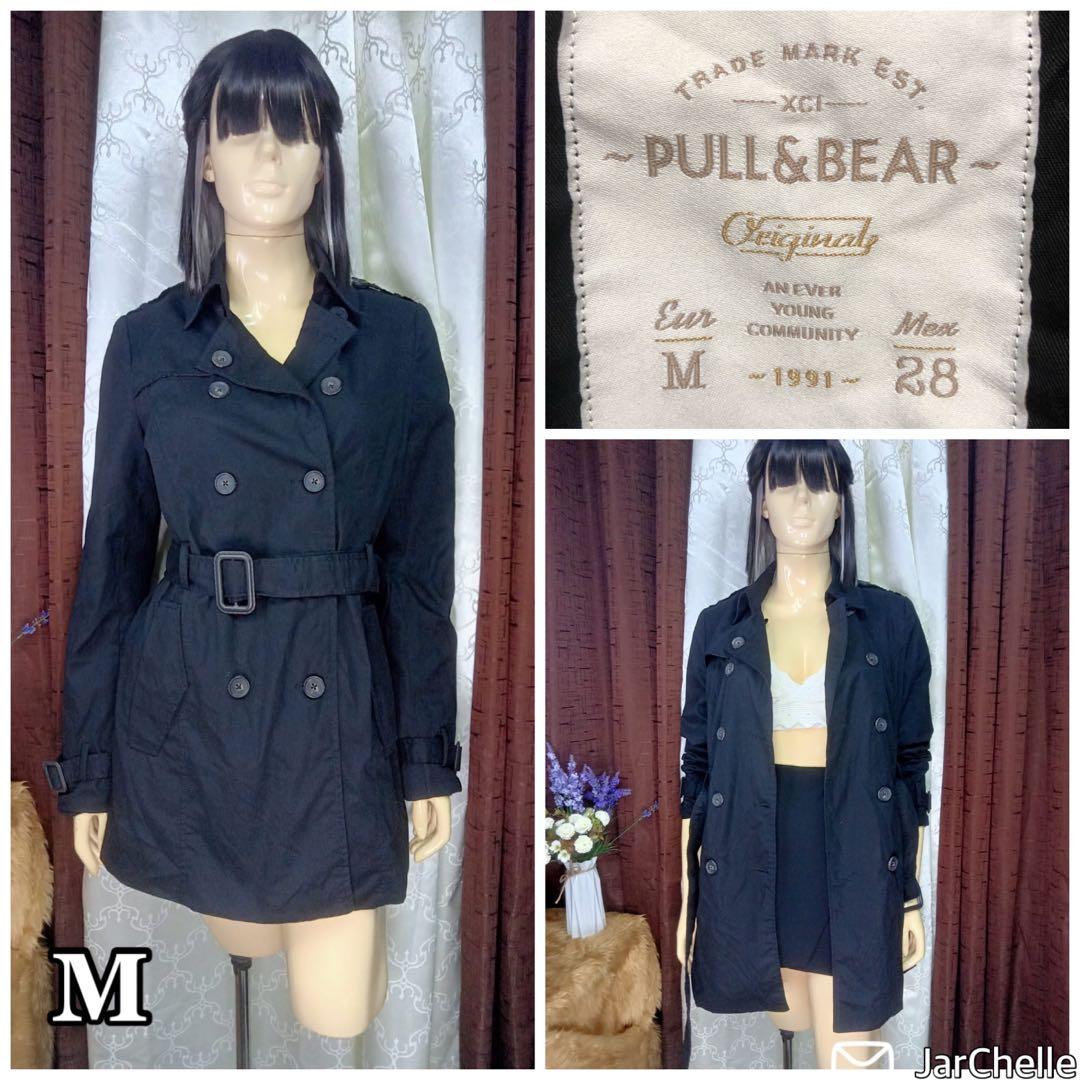 Pull & Bear trench coat, Women's Fashion, Coats, Jackets and Outerwear