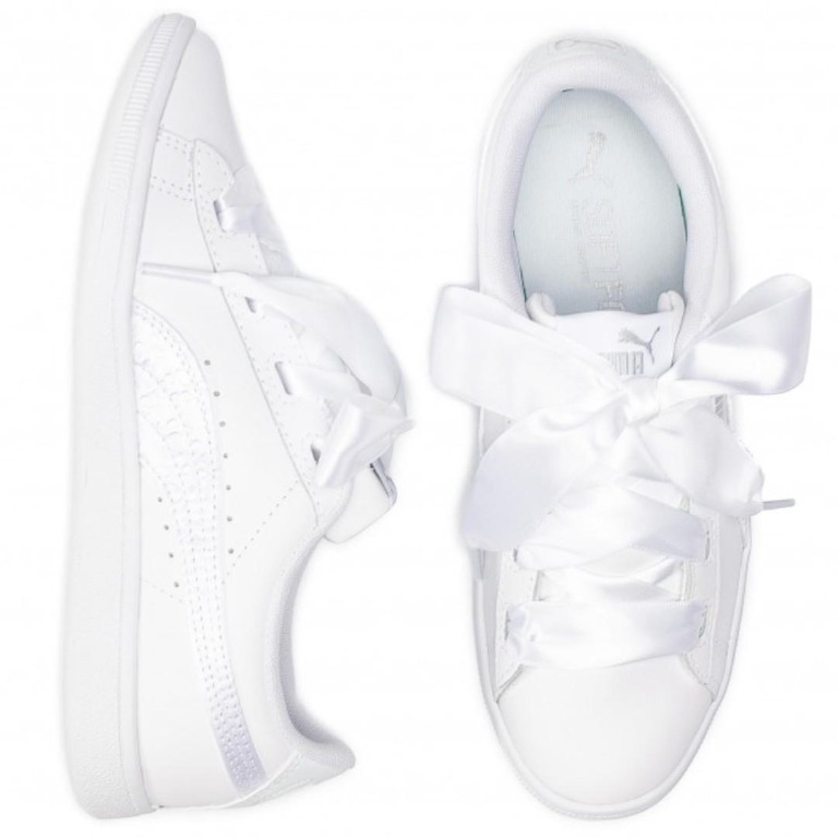 Puma vikky platform ribbon l metallic discount