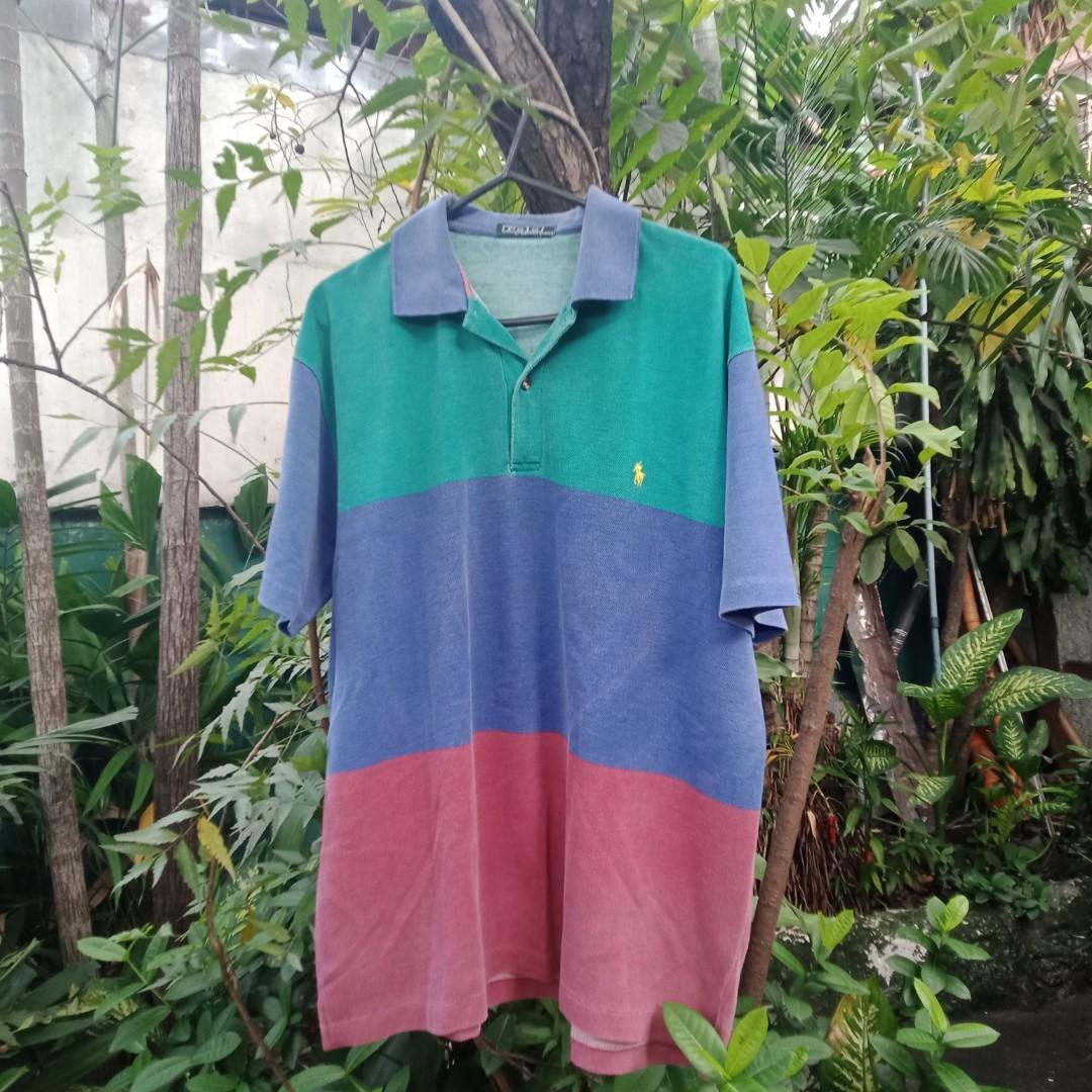 Ralph Lauren Rainbow Polo shirt, Men's Fashion, Tops & Sets, Tshirts & Polo  Shirts on Carousell