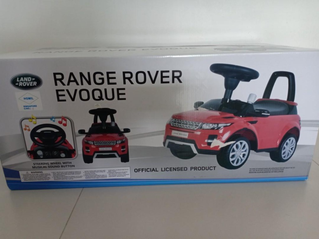 Range Rover Ride On Car (Red), Babies & Kids, Infant Playtime on Carousell