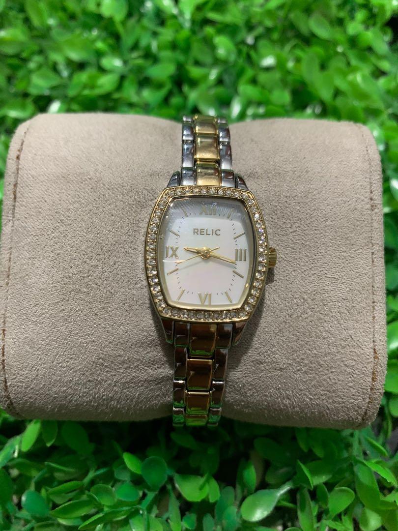 Ladies fossil relic bling watch store