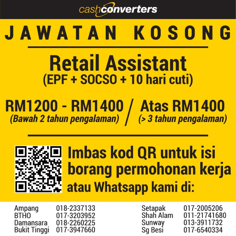Retail Sales Assistant Jobs Full Time Sales Retail Marketing On Carousell