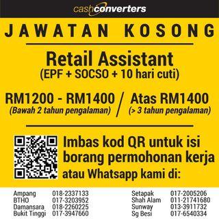 Jawatan Kosong Pembantu Butik Jobs Full Time Sales Retail Marketing On Carousell