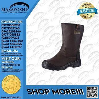 Safety Jogger Boreas S3 HRO Slip-On Safety Shoes Work Boot Footwear Steel Toe Oil Resistant Anti-slip Redwing Safety Boots Work Shoes PPE Dark Brown | PPE | Foot Protection | Safety Foot Wear