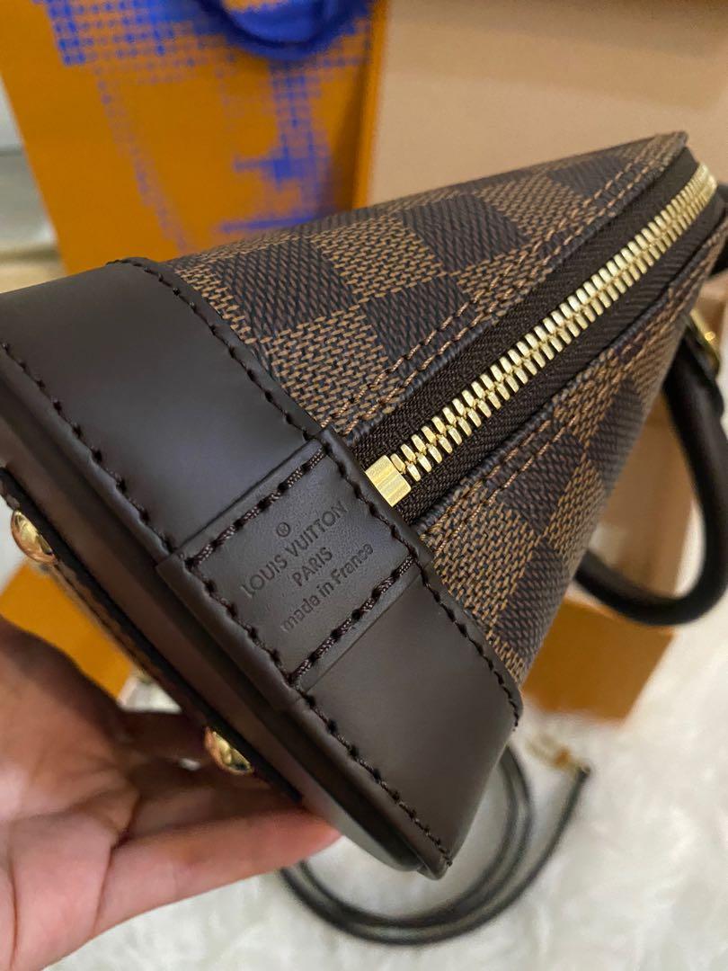 RUSH Brandnew Authentic Louis Vuitton Alma BB Damier Ebene, Luxury, Bags &  Wallets on Carousell