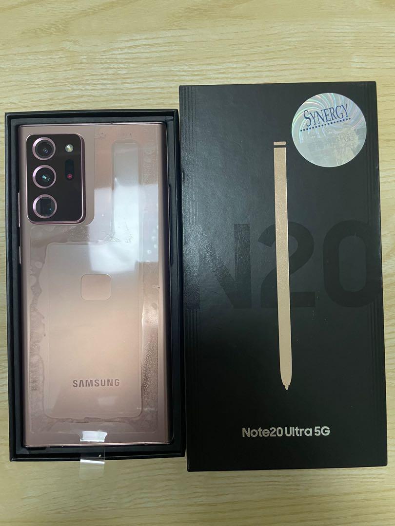 Samsung Note20 ultra 12+256GB hk version 香港版本, 手提電話, 手機 