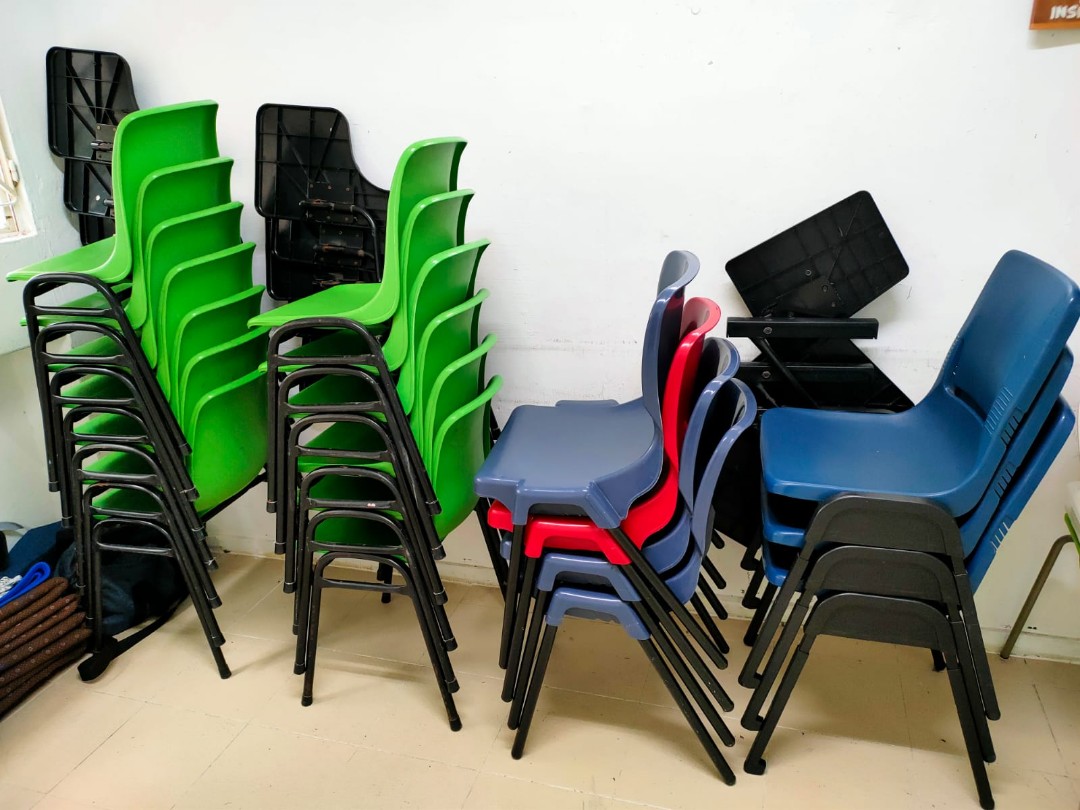 School Chairs Furniture Home Living On Carou School Chairs Furniture Home Living, Used Plastic School Chairs
