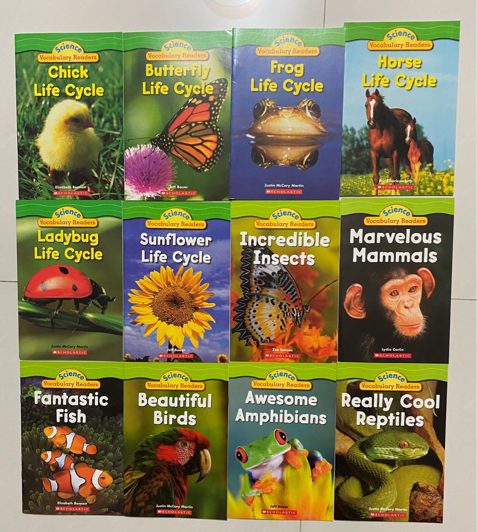Science Vocabulary Readers Life Cycles and Animals, Hobbies & Toys